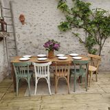 Oak farmhouse table