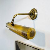 Pair brass wall picture art lights