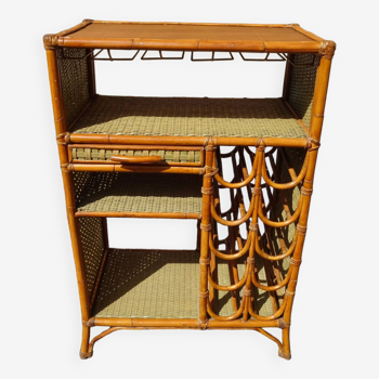 Vintage rattan bar furniture from the 60s/70s