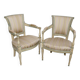 Paire de fauteuils cabriolets de style Directoire