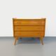 Commode vintage en bois des années 50 60