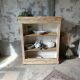 Buffet ouvert en bois 