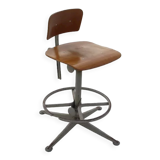 Friso Kramer industrial drawing chair for Ahrend de Cirkel ca 1960