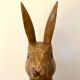 Hare Hennow XL articulated in wood 70cm