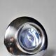 Small mute servant in vintage/old silver metal with 3 trays