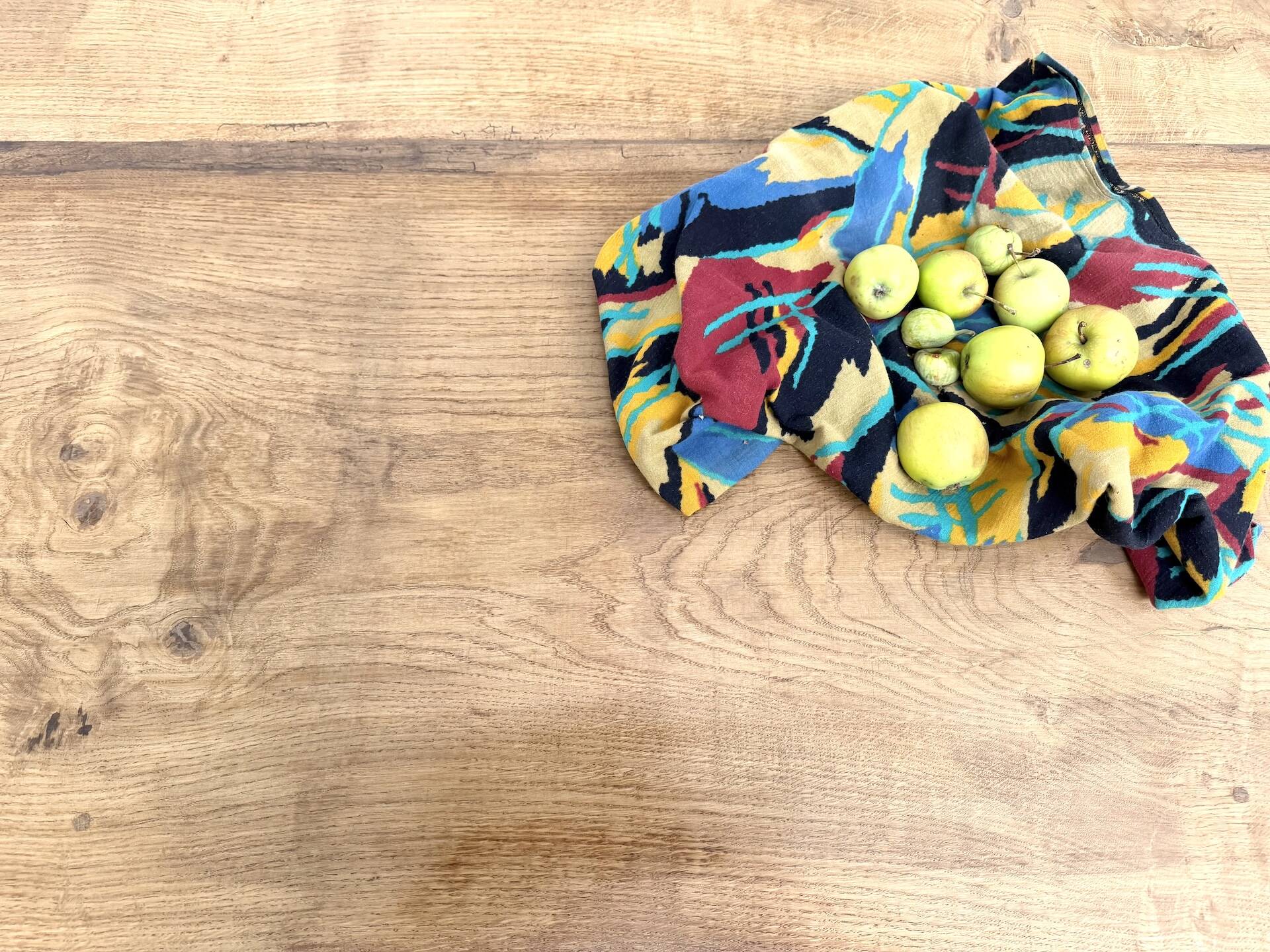Very large farmhouse table in solid oak, 1950s – L300 cm