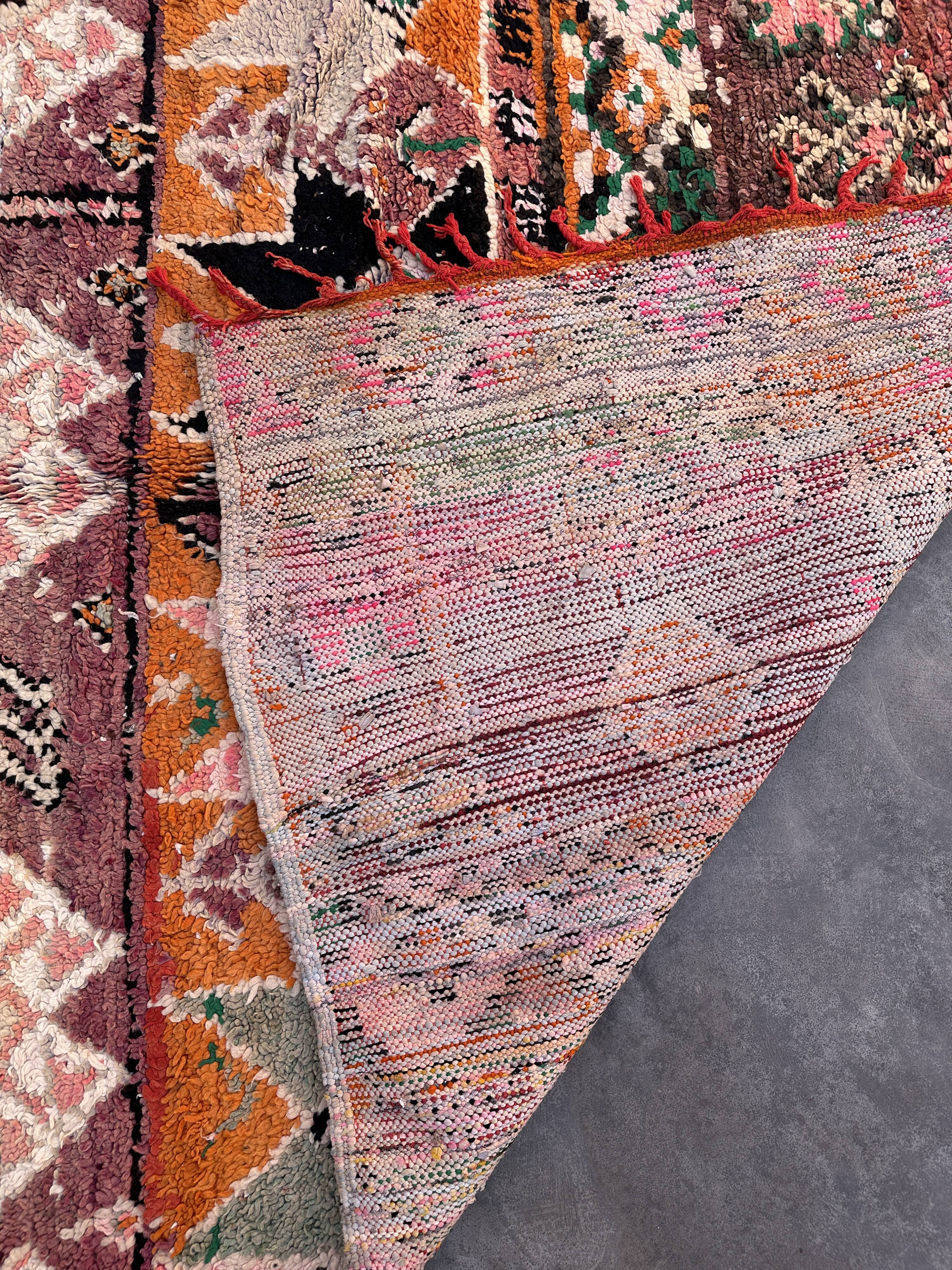 Colorful Boujad Moroccan rug - 175 x 280 cm