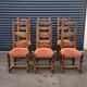 Lot de chaises espagnol