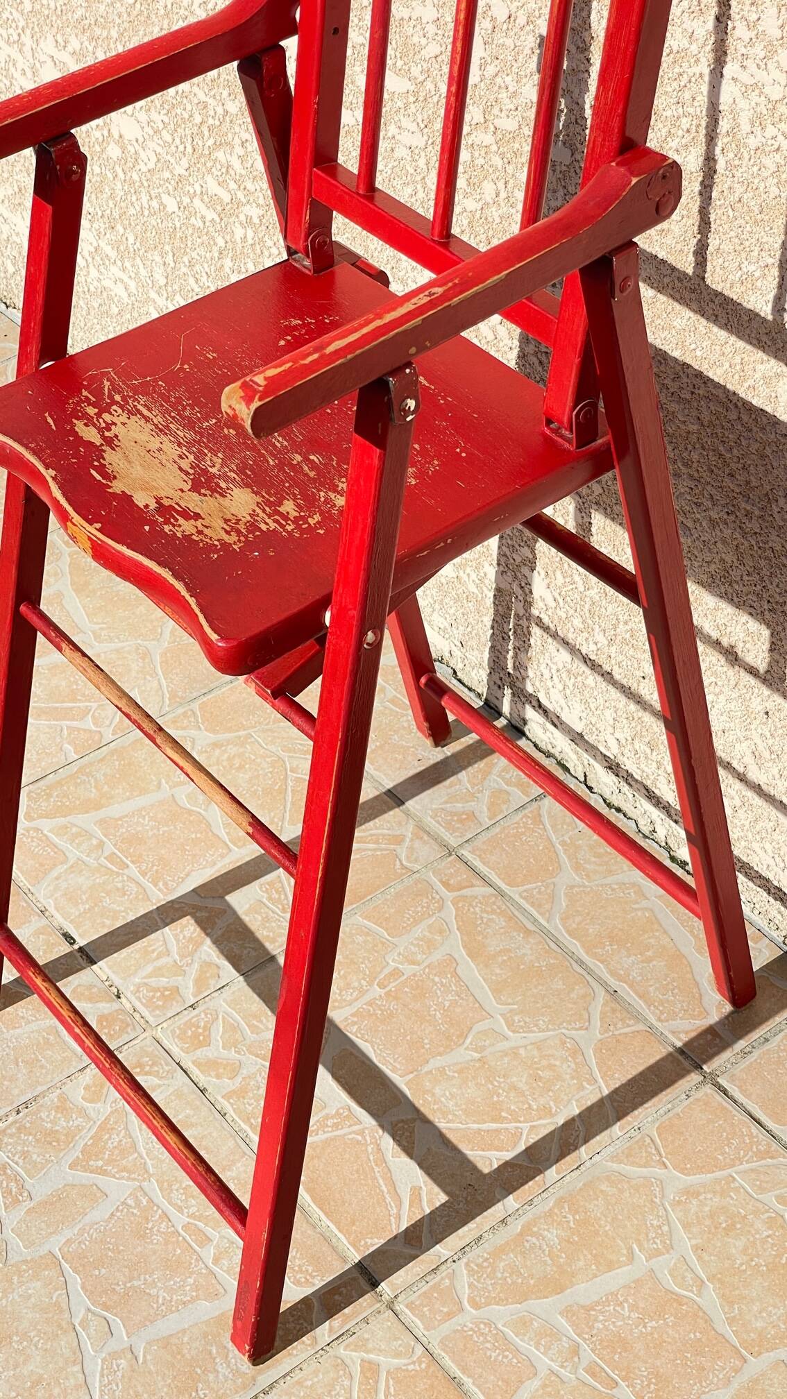 Chaise haute pliante enfant 2-4 ans