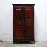Antique wooden wardrobe