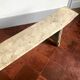 Old wooden bench
