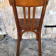 Chair bistrot Baumann in wood 70s vintage
