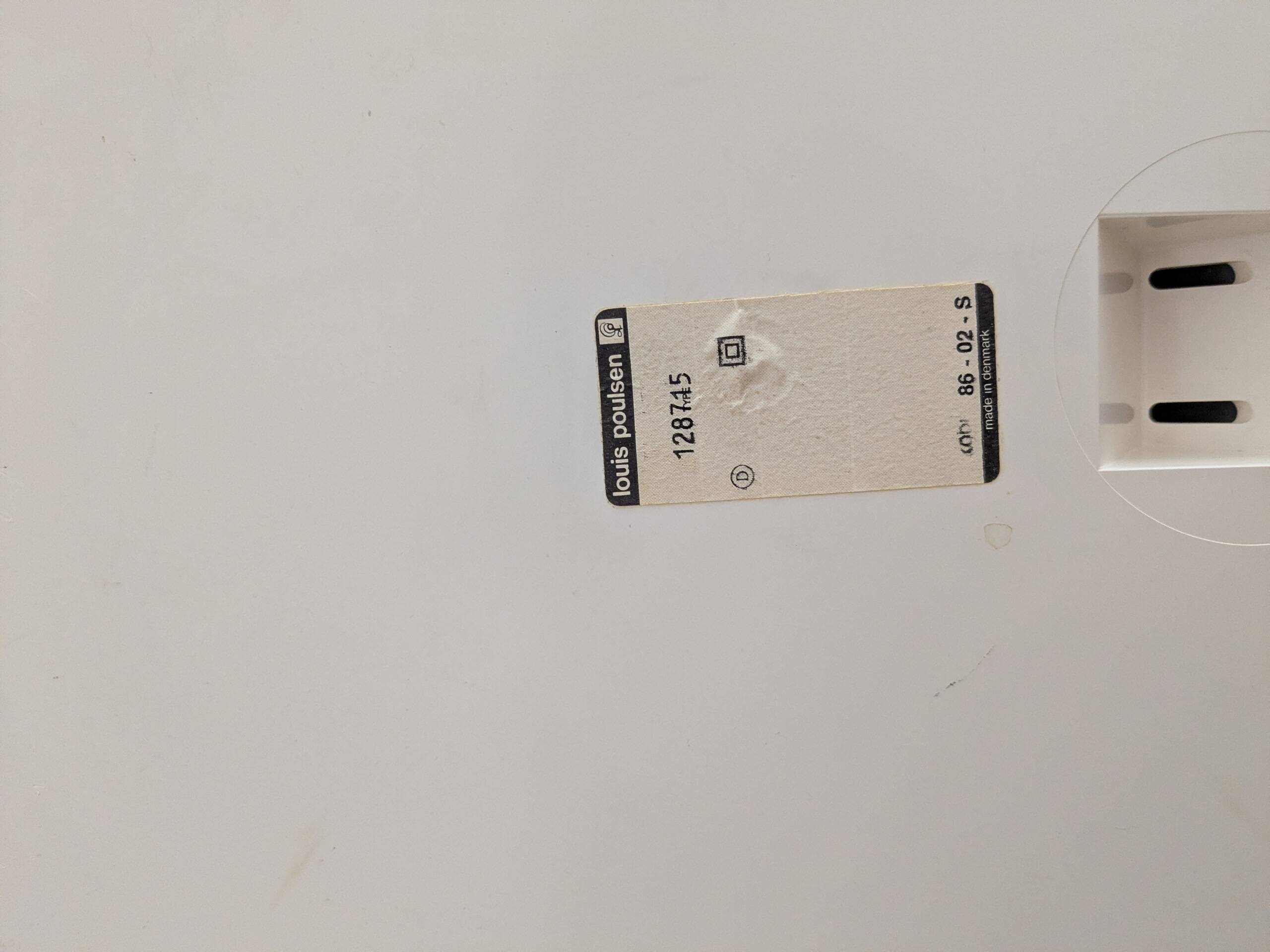 Panthella lamp by Verner Panton