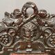 Set of 4 antique Renaissance-style oak chairs.