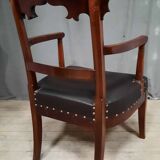 Mahogany armchair
