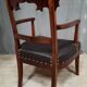 Fauteuil de bureau en acajou