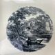 Square dish made of antique Wedgwood porcelain