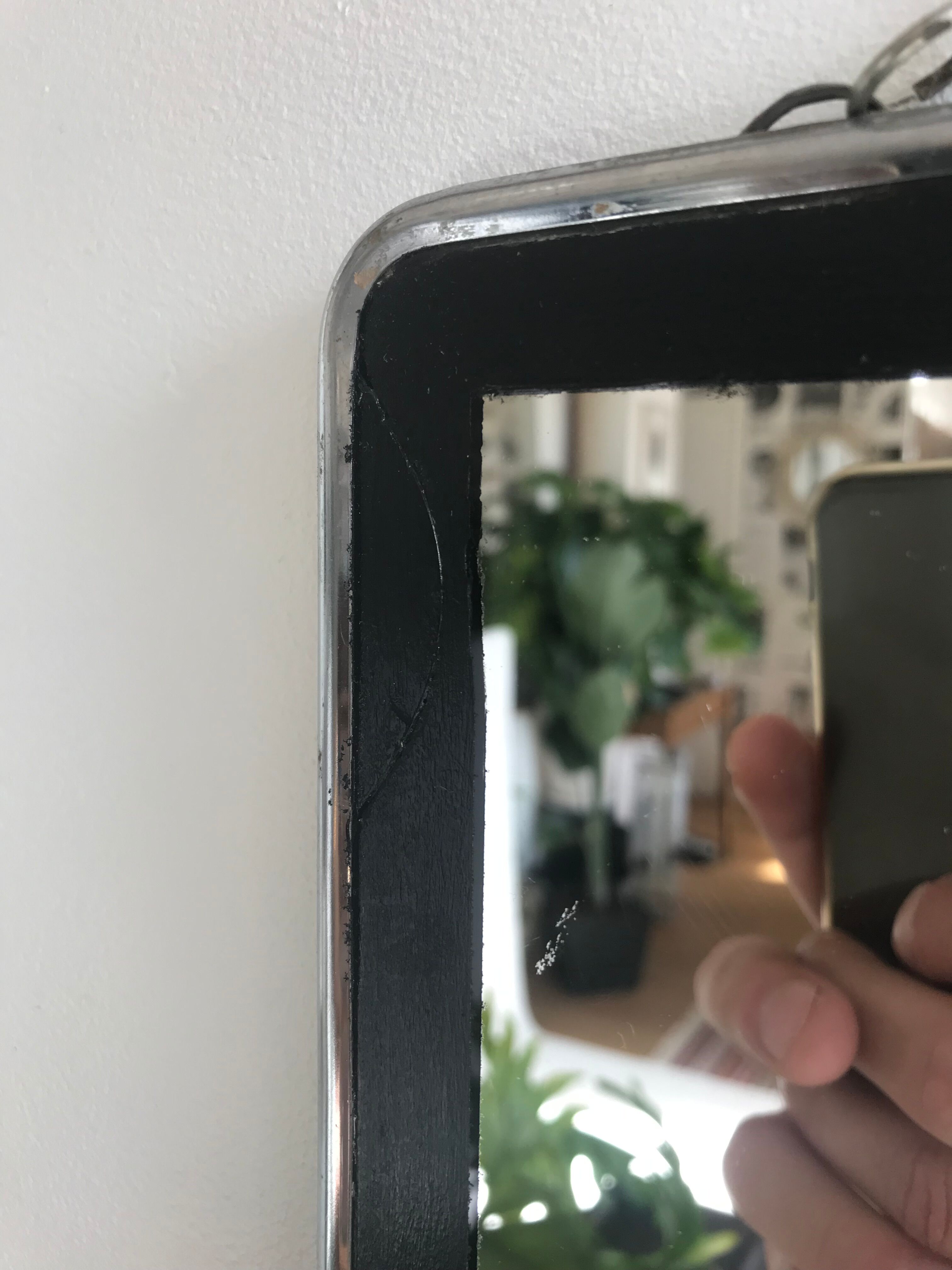 Barber mirror 28x34cm