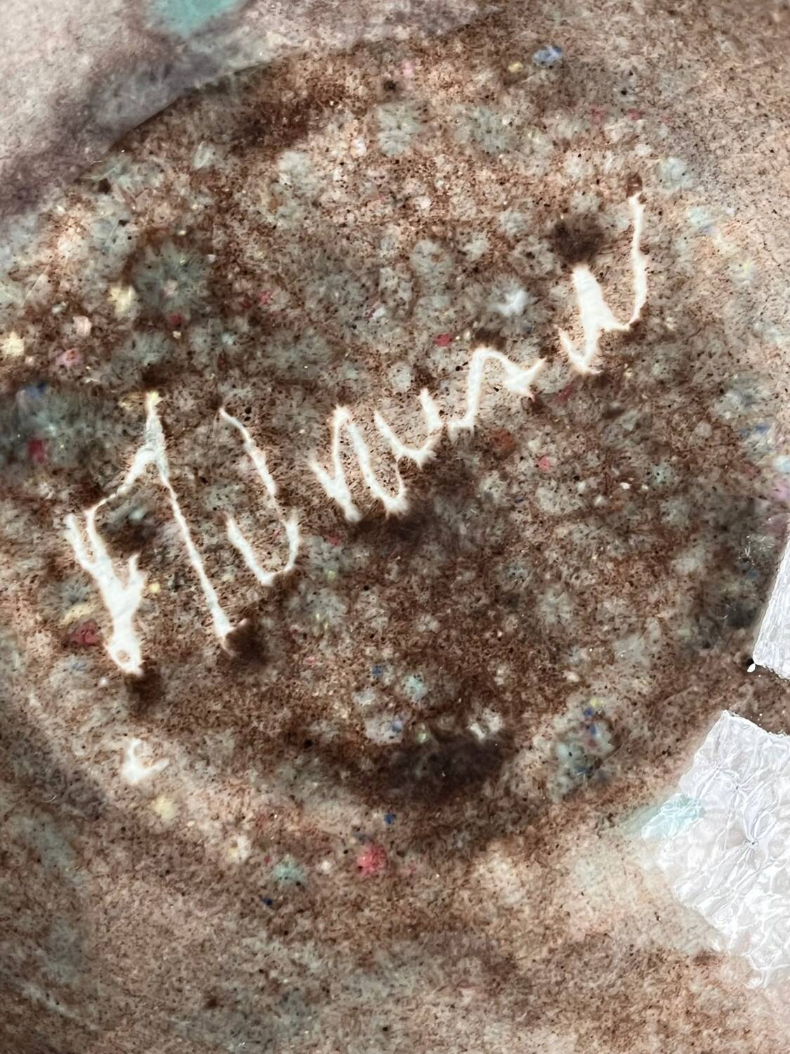 7 Morvan glazed earthenware salad bowls