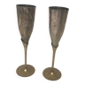 Silver Champagne FluteSet of 2