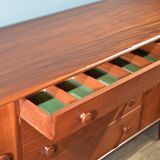 Fantastic Vintage Midcentury A. Younger Afromosia And Teak Sideboard.