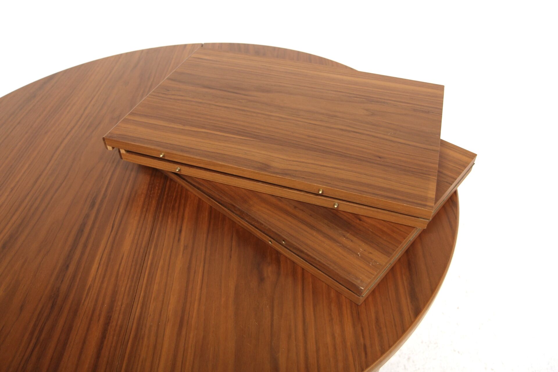 Scandinavian walnut dining table, Sweden, 1960