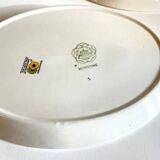 Lot de 2 plats en porcelaine anglaise