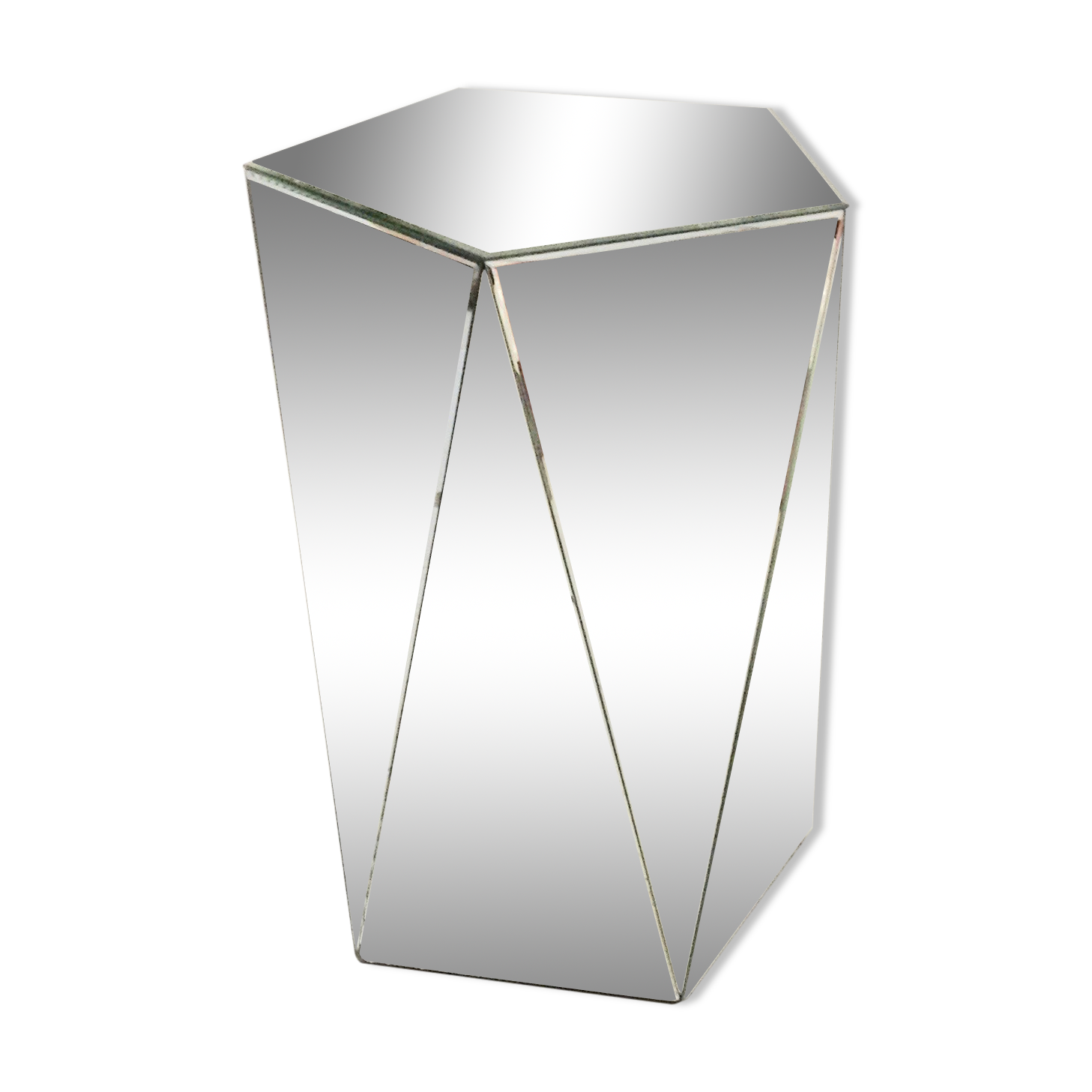 Sellette miroir années 70