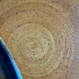 Série de 6 assiettes plates en grès vintage modèle Meylan