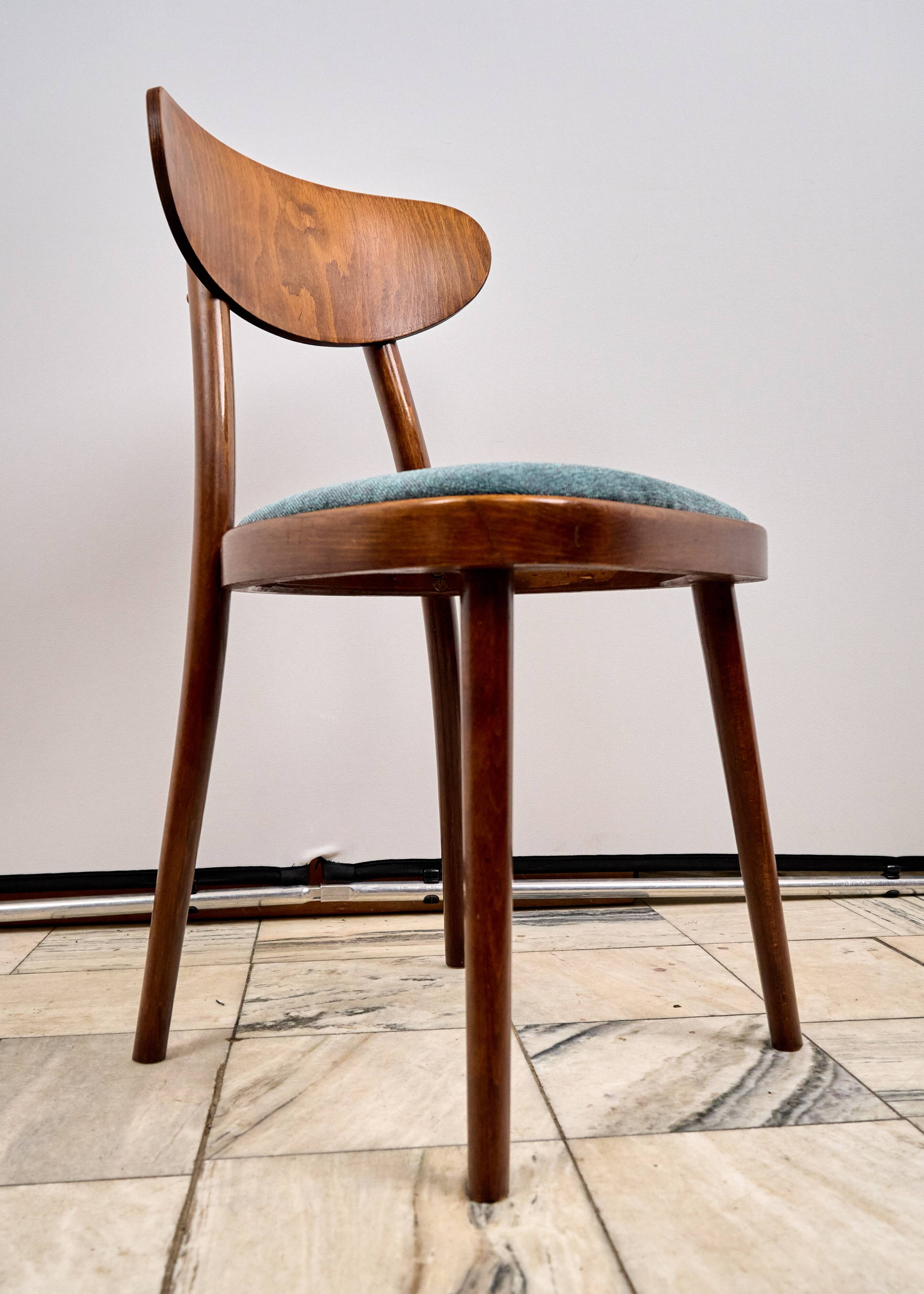 Set of 4 Dining Chairs, TON, 1960s, Czechoslovakia