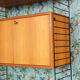 Shelf with string box