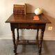 Old wooden side table