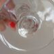 Set of 10 Baccarat Piccadilly Cut Crystal White Wine / Port Glasses