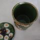 6-piece smoking service from the enamelled pottery of France KG Luneville.
