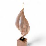 Maison Rougier, Shell lamp, circa 1970