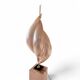 Maison Rougier, Shell lamp, circa 1970
