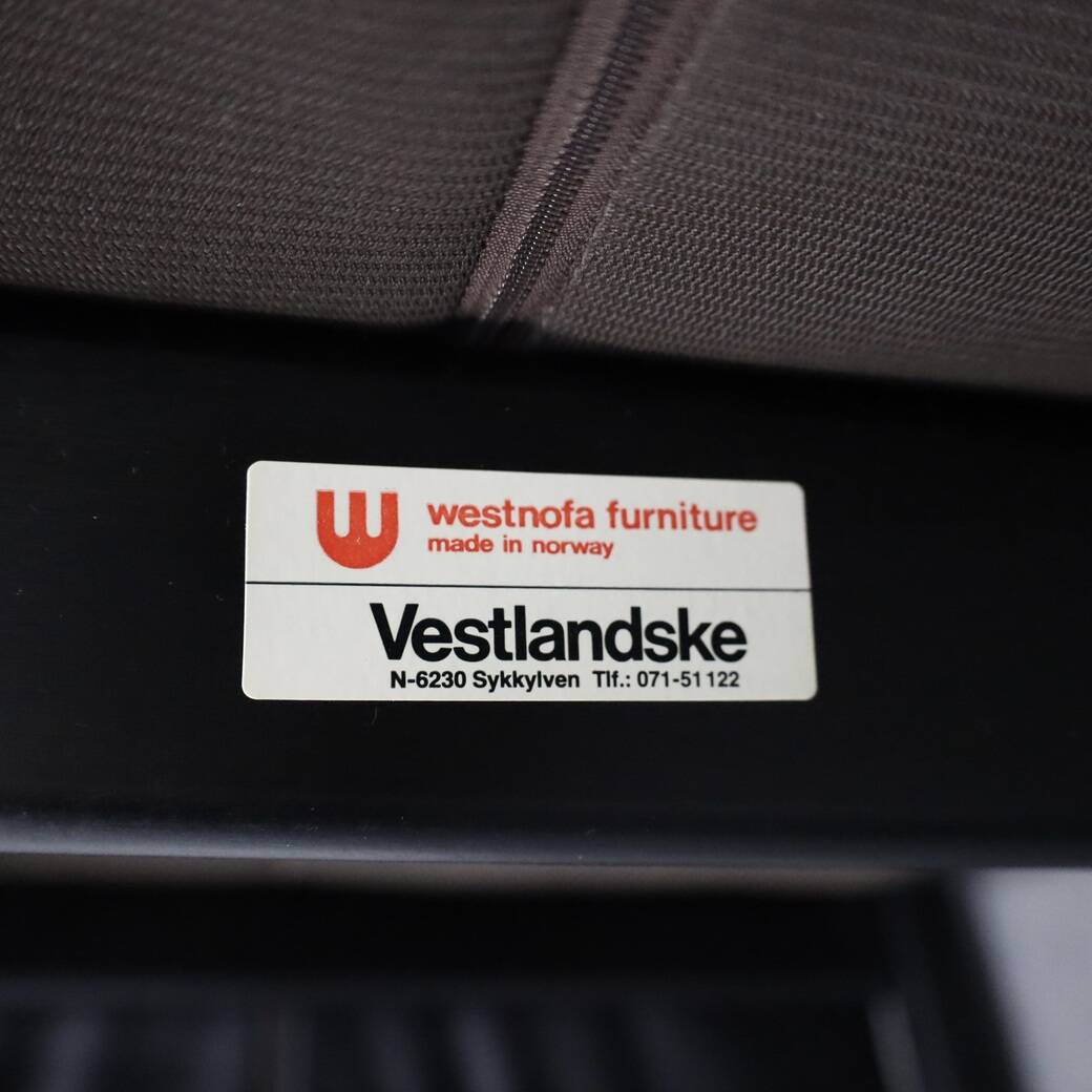 Lounge chair “Sinus” by Ingmar Relling for Westnofa, 1970s