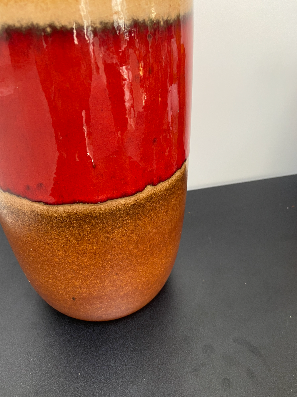 Vase Scheurich "Fat Lava" model 239-41