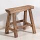 Pair of antique stools (circa 1900). Set of 2 pieces