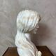 Marble bust of a woman