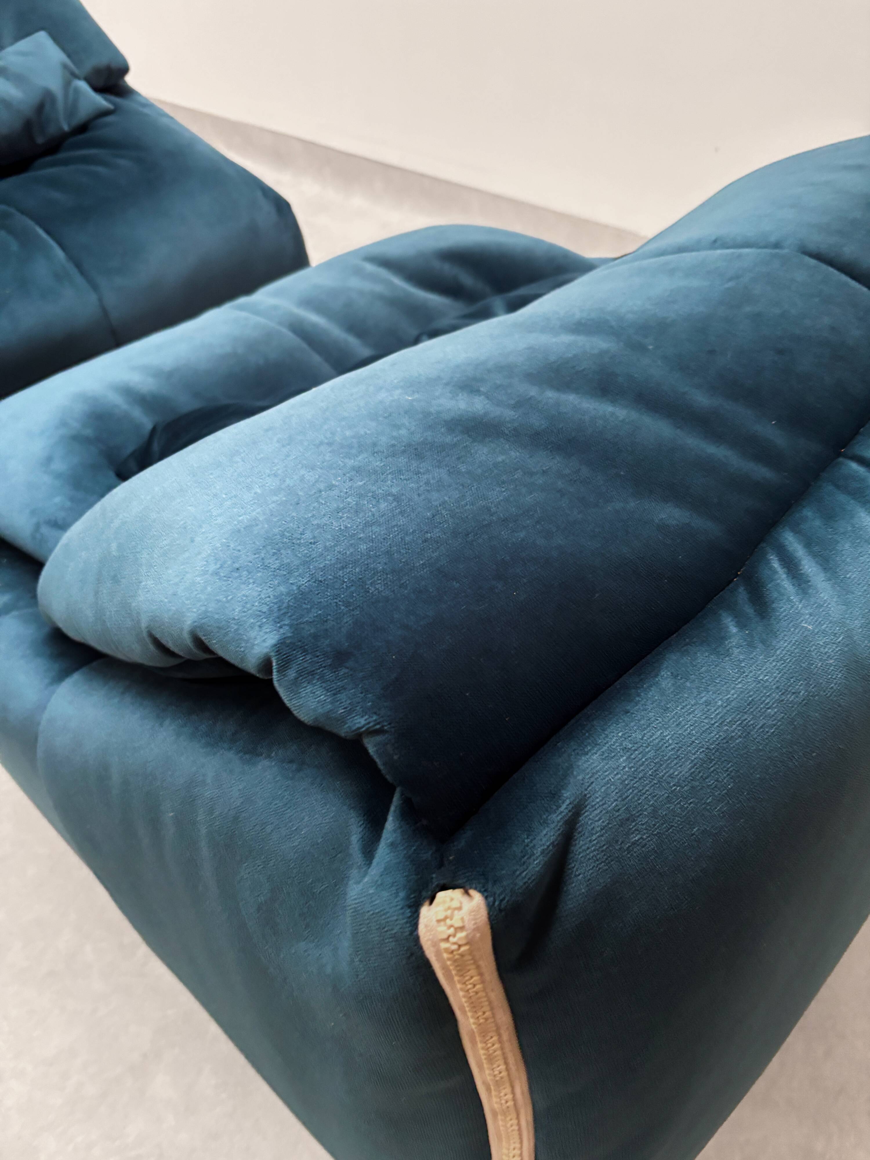 Plumy armchairs - Annie Hiéronimus for Cinna