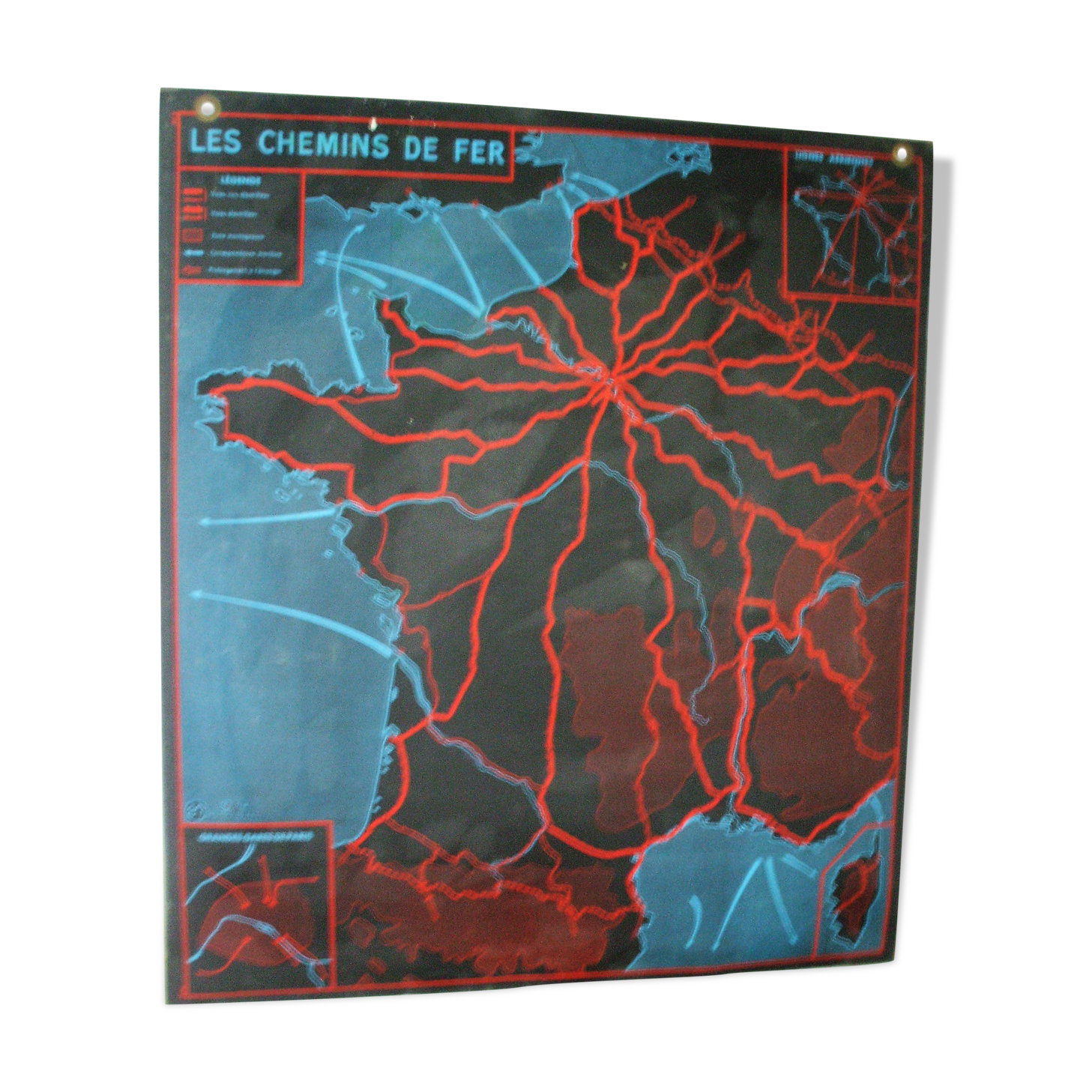 School poster railway / Rhône