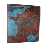 School poster railway / Rhône