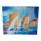 La Rochelle marine painting