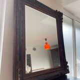 Old beveled mirror