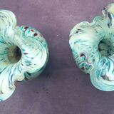 Paire de vases modèle Pervenche  Legras