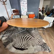 Florence Knoll Oval Desk Table for Knoll International circa 1980