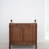 Late 19th century faux bamboo chest of drawers in pichepin