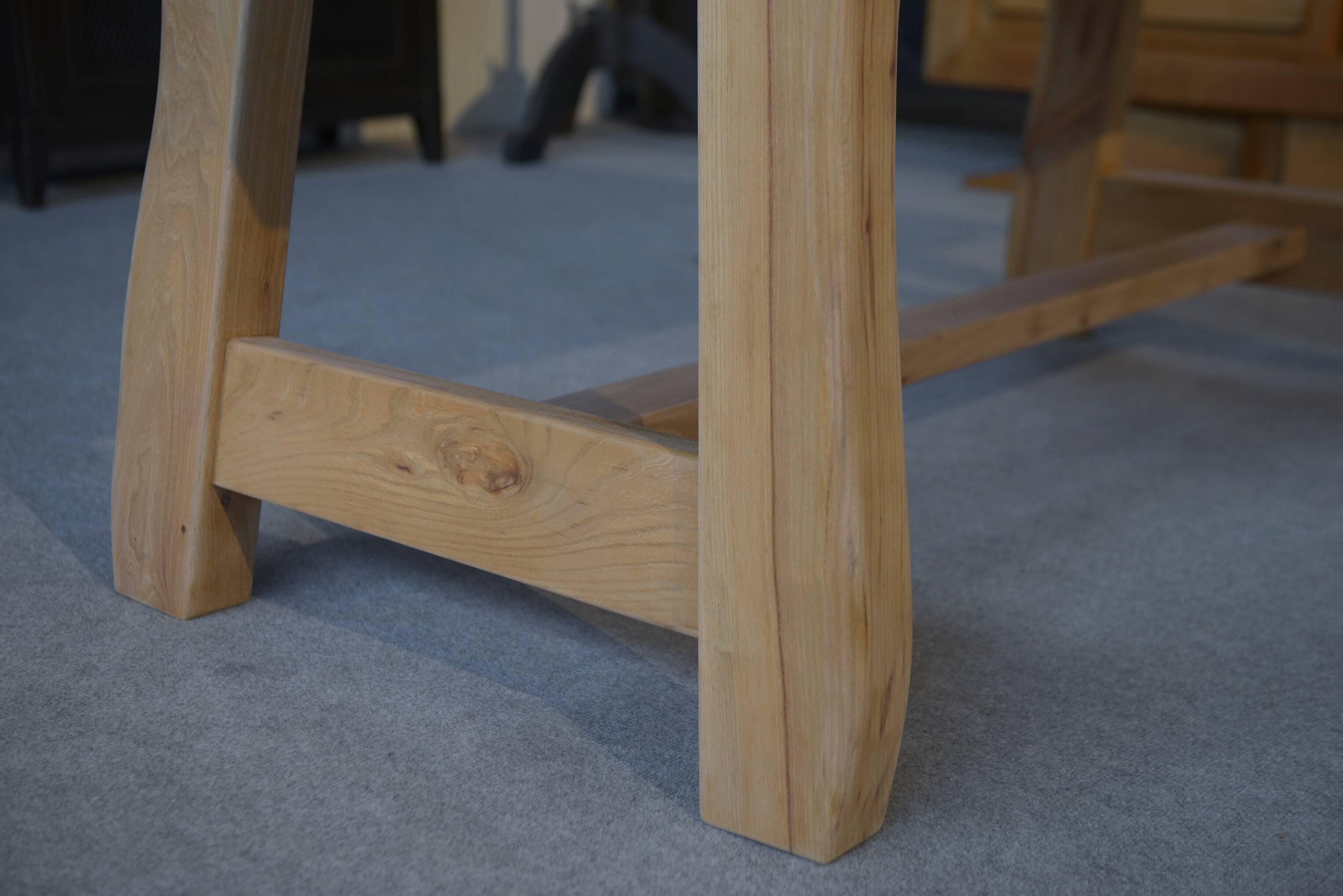 1960's elm dining room table