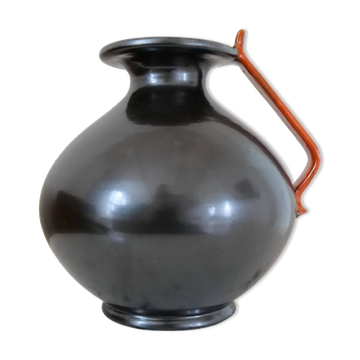 Vase globe en céramique Art Déco par Upsala Ekeby, Suède, années 1930